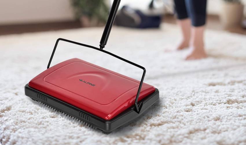 Use Carpet Sweeper or Broom to Clean