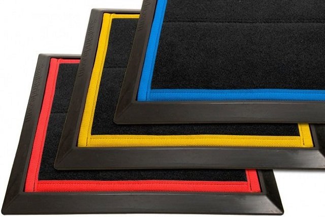 Disinfectant Solution Absorbing Sanitizing Mats