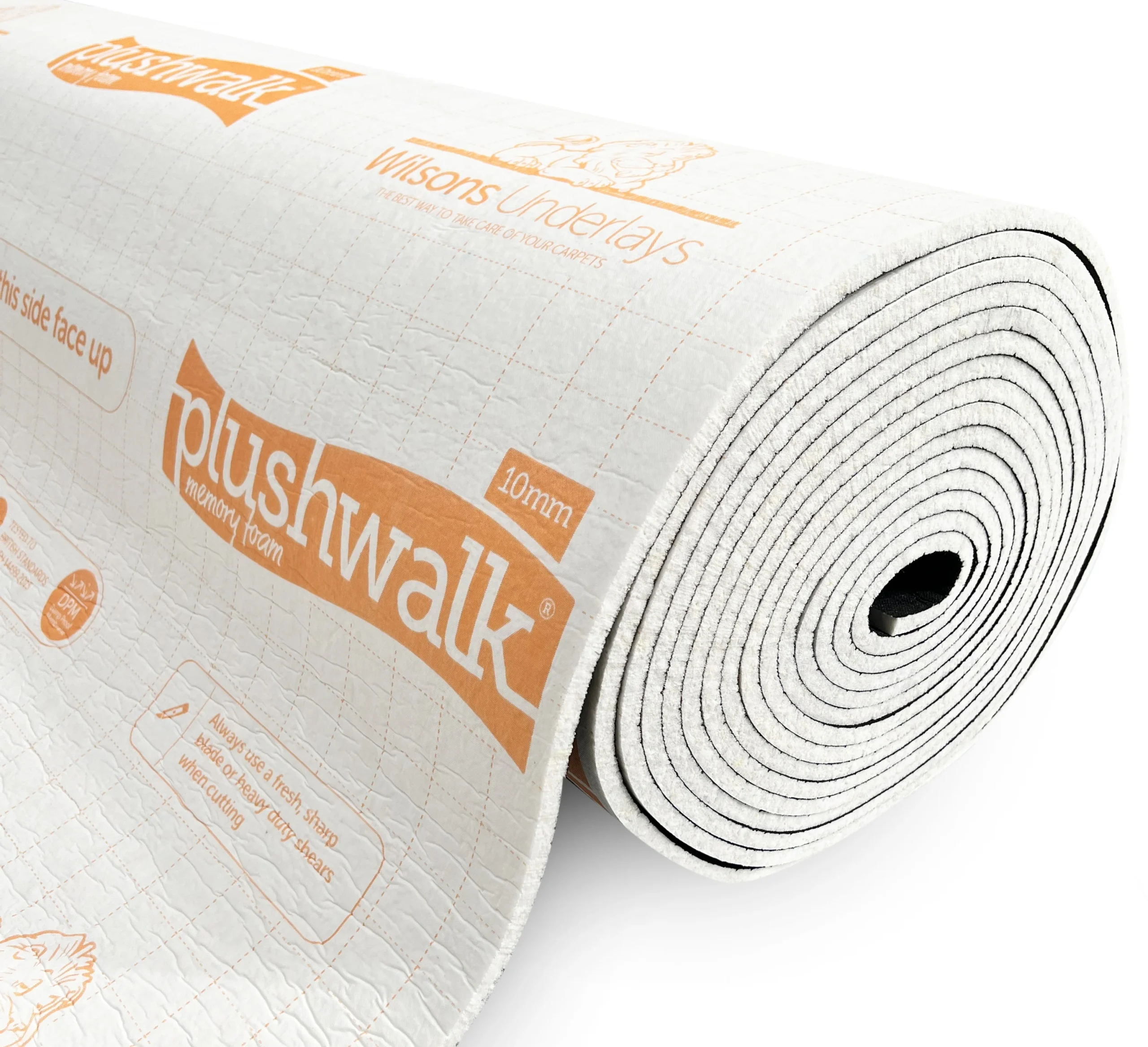 Wilsons Plushwalk 10mm Carpet Underlay