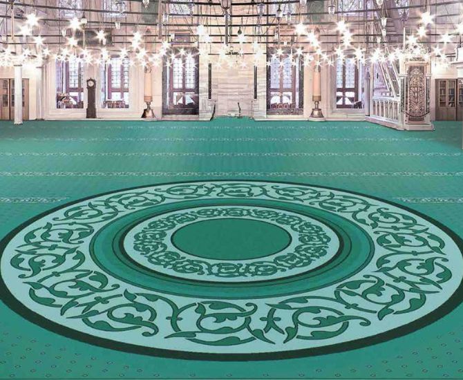 Prayer Carpet Installation