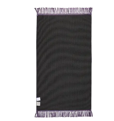 Manasek Yusr L' AlMudakir Polyester Purple Prayer Mat