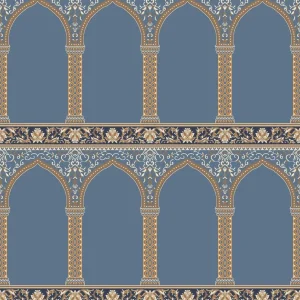 Sky Blue Hira Mosque Carpets